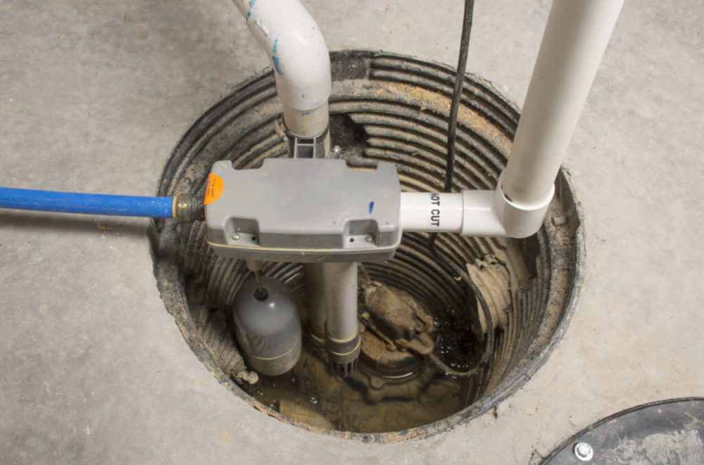 Sump Pump Pit